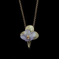Violetta africana - Collana con ciondolo