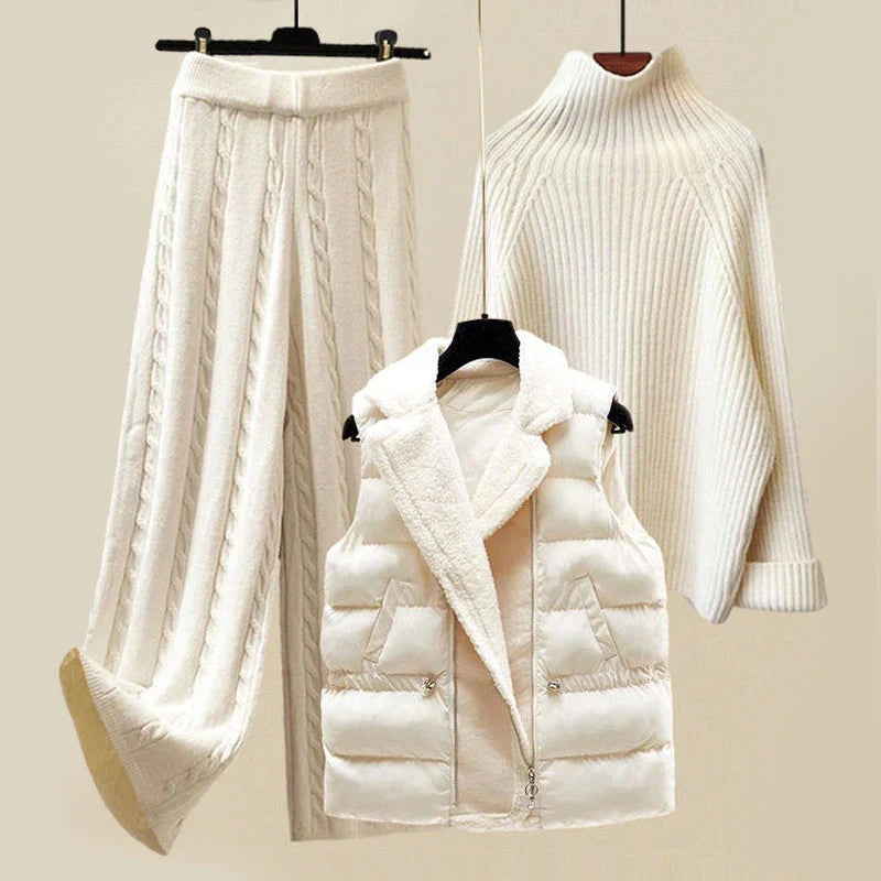 BEQUEMES, GEMTLICHES STRICKSET