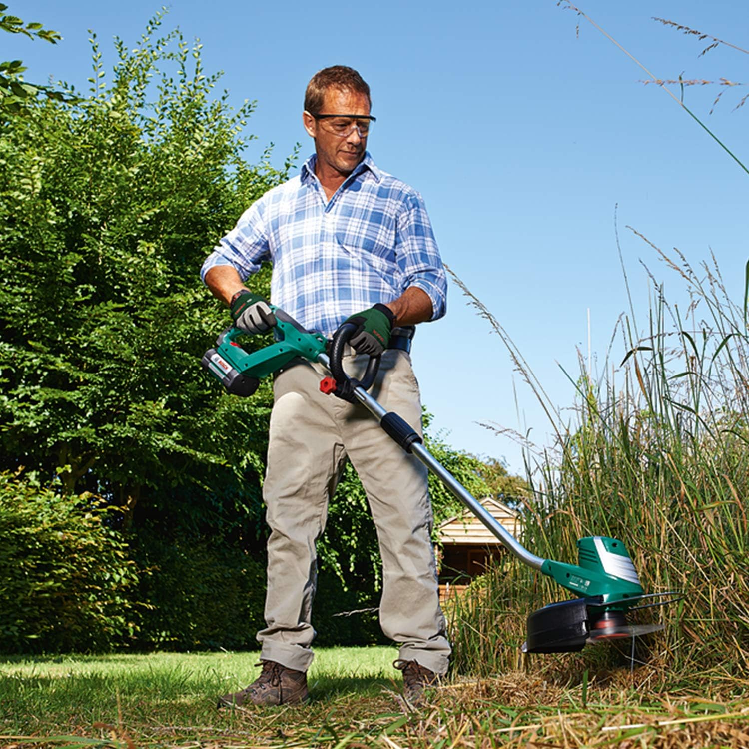 Bosch Akku Rasentrimmer AdvancedGrassCut 36 (1 Akku, 36 Volt System, im Karton)
