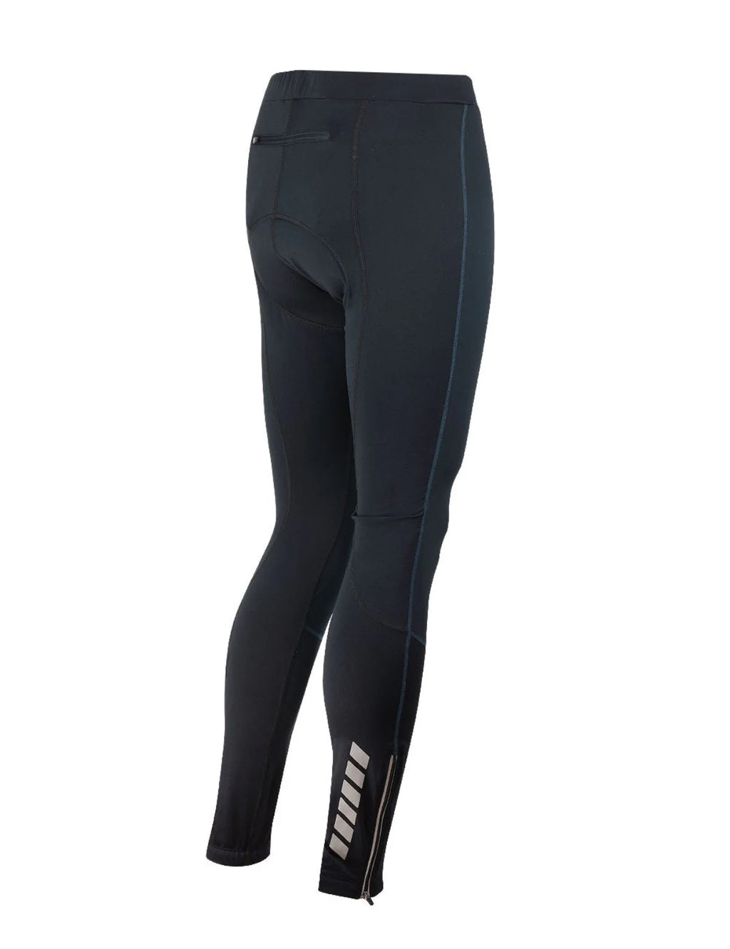 Herren Thermo Fahrradhose Lang Pro Schwarz-Blau