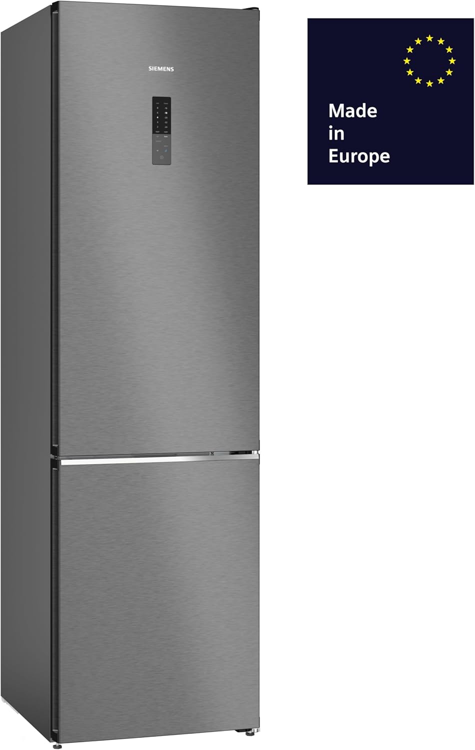 SIEMENS KG39EAICA iQ500 Frigorifero con congelatore, 201 x 60 cm, 249 L frigorifero + 94 L congelatore, LowFrost sbrinamento meno frequente, illuminazione a LED uniforme, BigBox spazio per alimenti congelati di grandi dimensioni