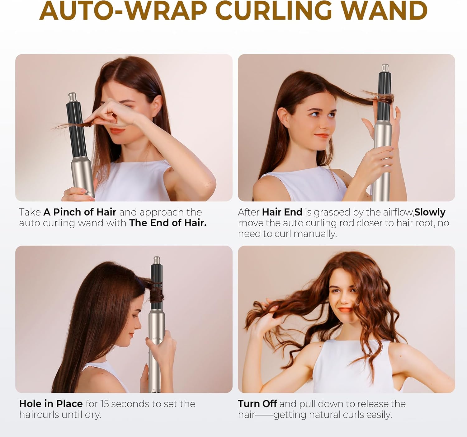 UKLISS 7 in 1 Pro Airstyler & Ionen Föhn [110,000RPM] High-speed Haartrockner Ionen Hair Dryer, mit Heißluft Lockenwickler Thermal Brush Haarglätterbürste Warmluftbürste Föhnbürste, 1200W/Blau