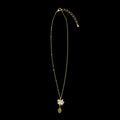 Zitrone Kette mit Anhnger - Blume