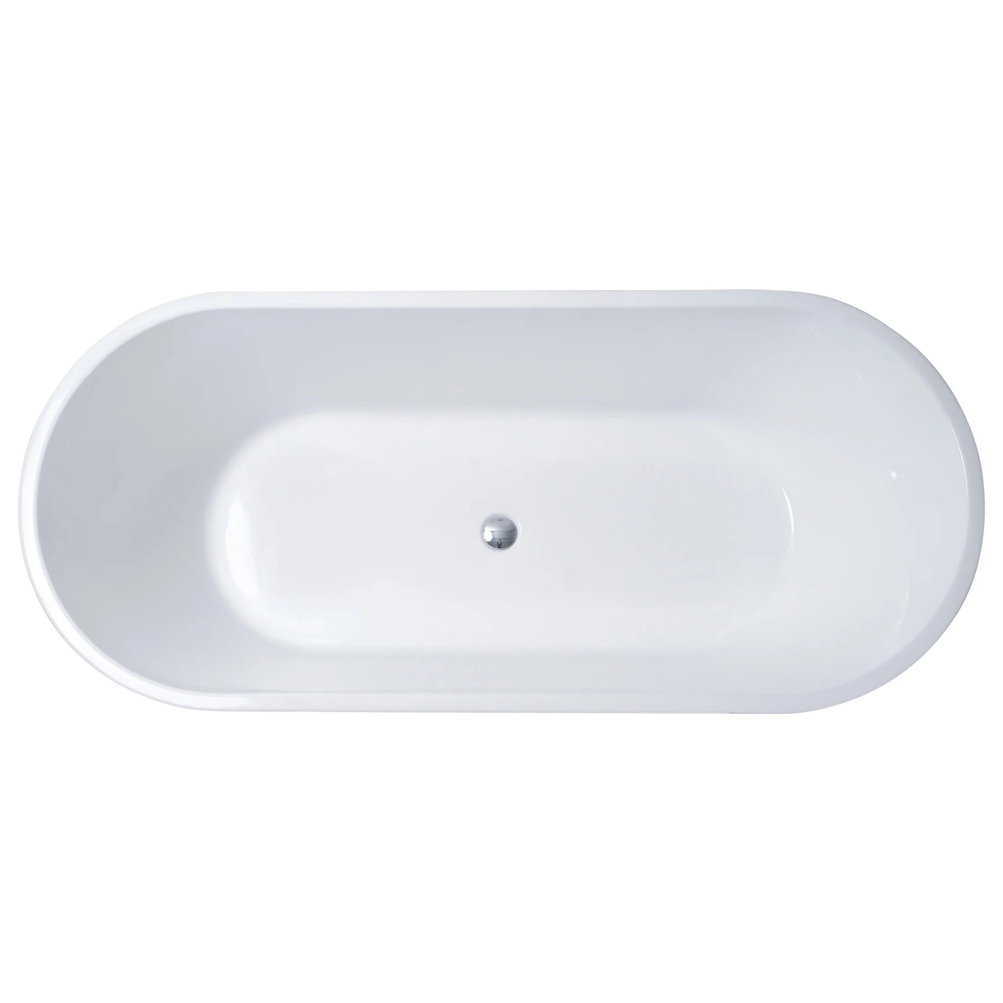 Lykke Badewanne Polar Deluxe 1700x750x580mm, wei