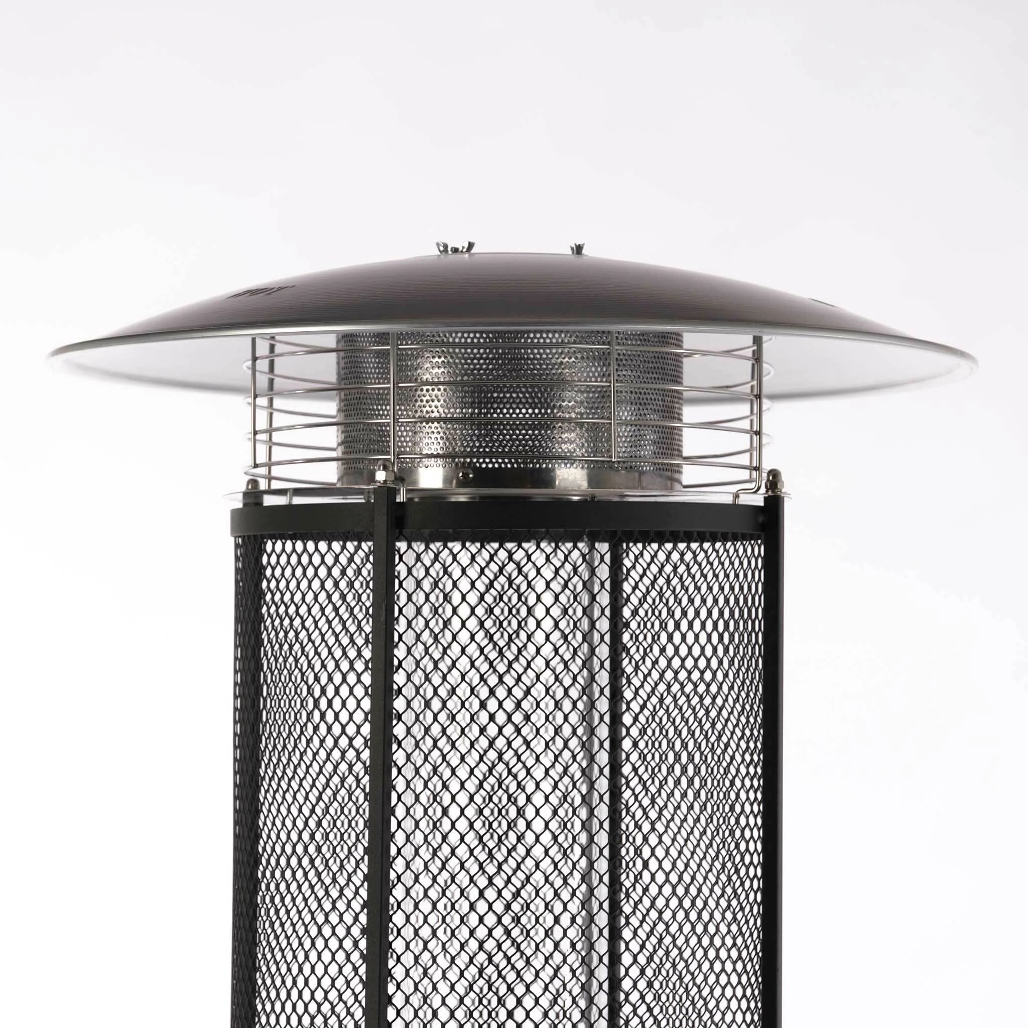 Riscaldatore da esterno Fornorth a tubi radianti 11kW a gas, acciaio inossidabile