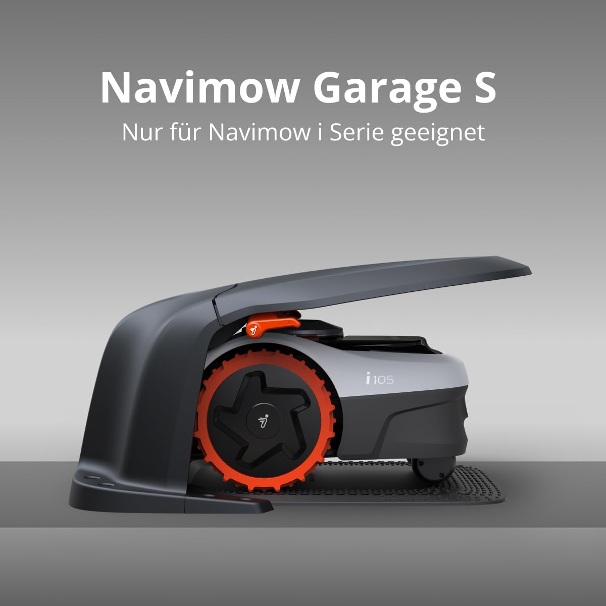 Navimow Garage S, Apribile verso l'alto, Nessun blocco del segnale, Protezione da sole e pioggia, Accessorio per i robot tosaerba Navimow i105E, i108E