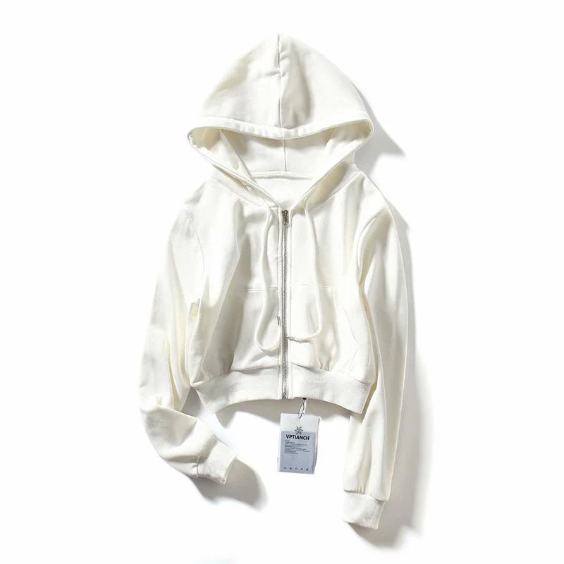 Lssige Kapuzenjacke für Damen