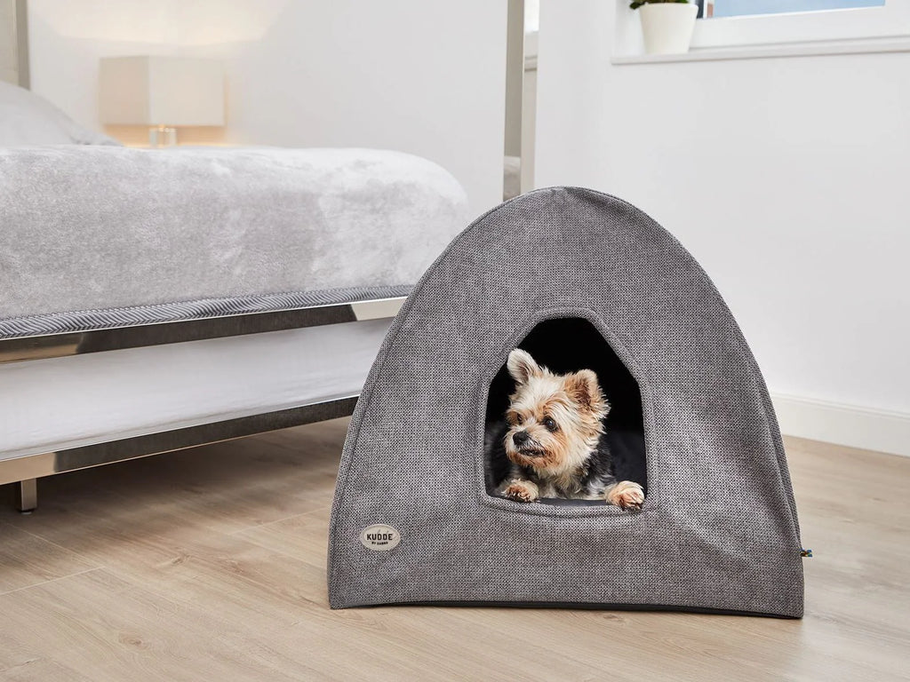 Hundehhle zum KUDDE Hundebett: Iglu Hydda