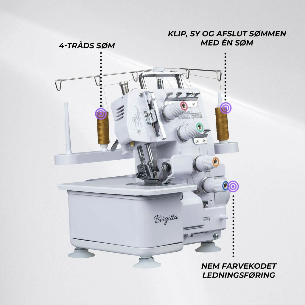 Macchina per cucire Birgitta Overlock Standard