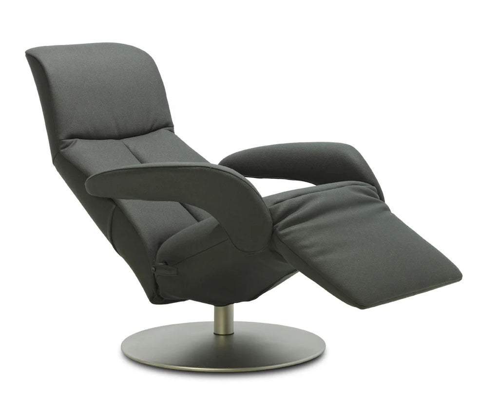 Poltrona relax Jori Symphony Medi JR-7960 Monomove, pelle Nappa nera