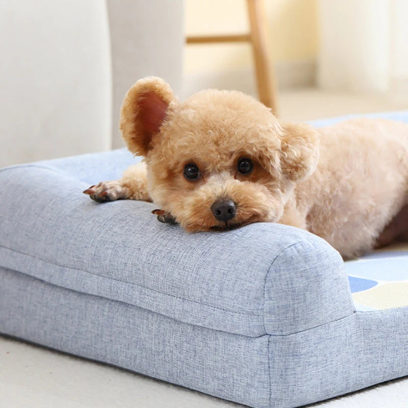 CozyNest – Luxus-Sofa-Bett für Hunde und Katzen mit Stil und Komfort