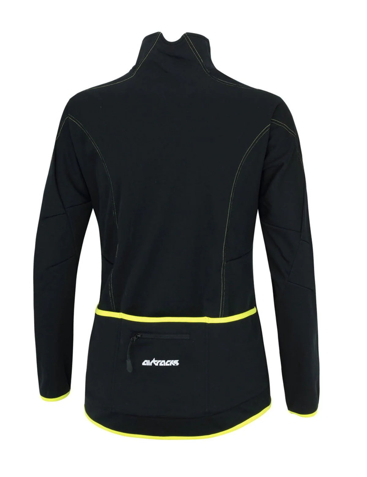 Herren Thermo Fahrradjacke Pro Line Schwarz Neon Setprodukt