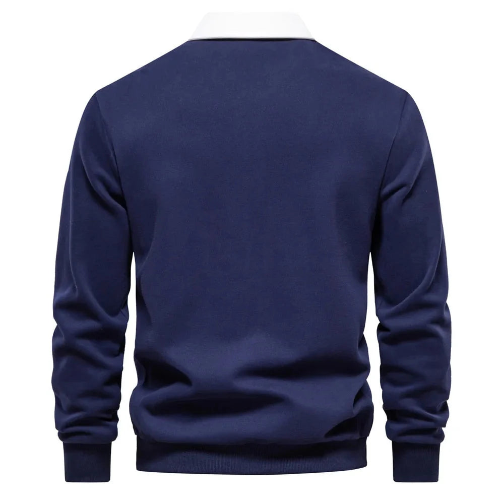 Sebastian | Camicia con collo alla coreana