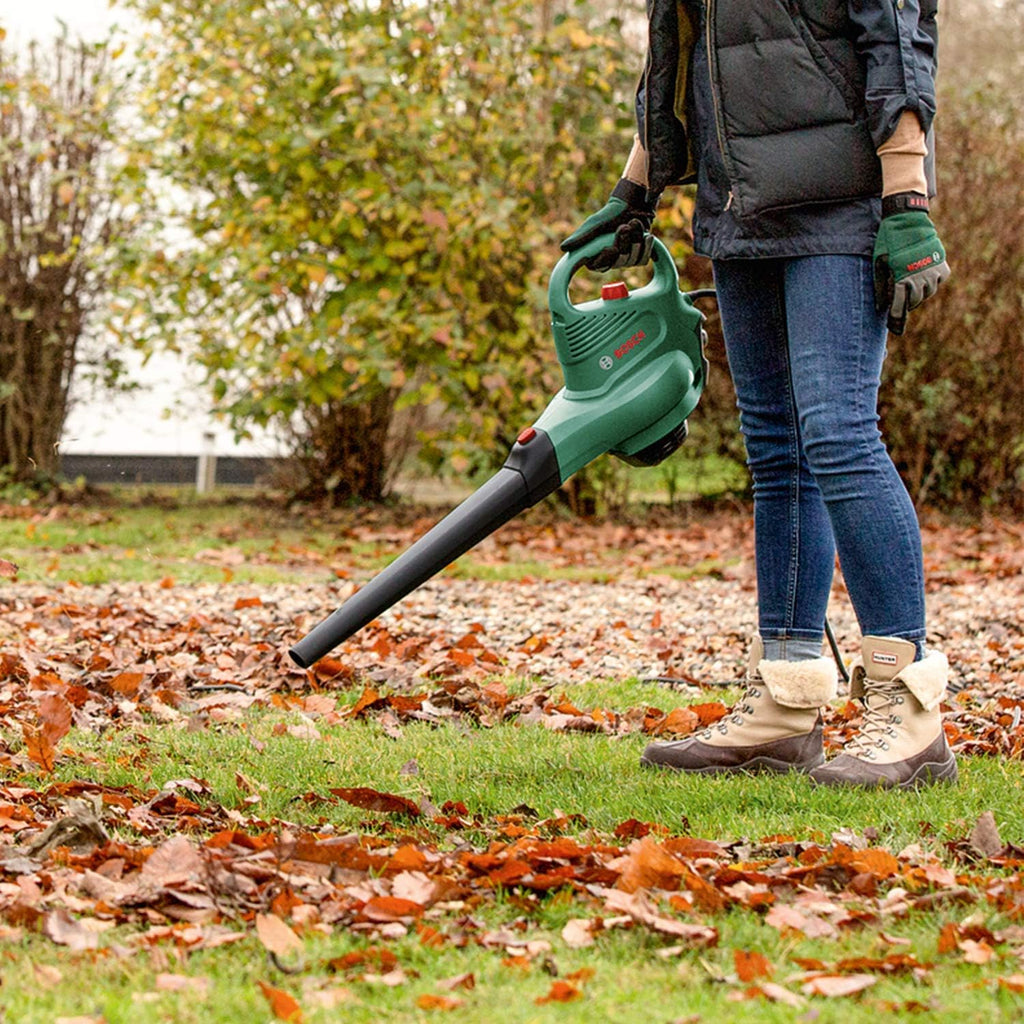 Bosch UniversalGardenTidy 3000 Soffiatore/Aspiratore Elettrico (3000 W, sacco di raccolta da 50 l, regolazione continua della velocità, per soffiare, aspirare e triturare foglie, in confezione di cartone)