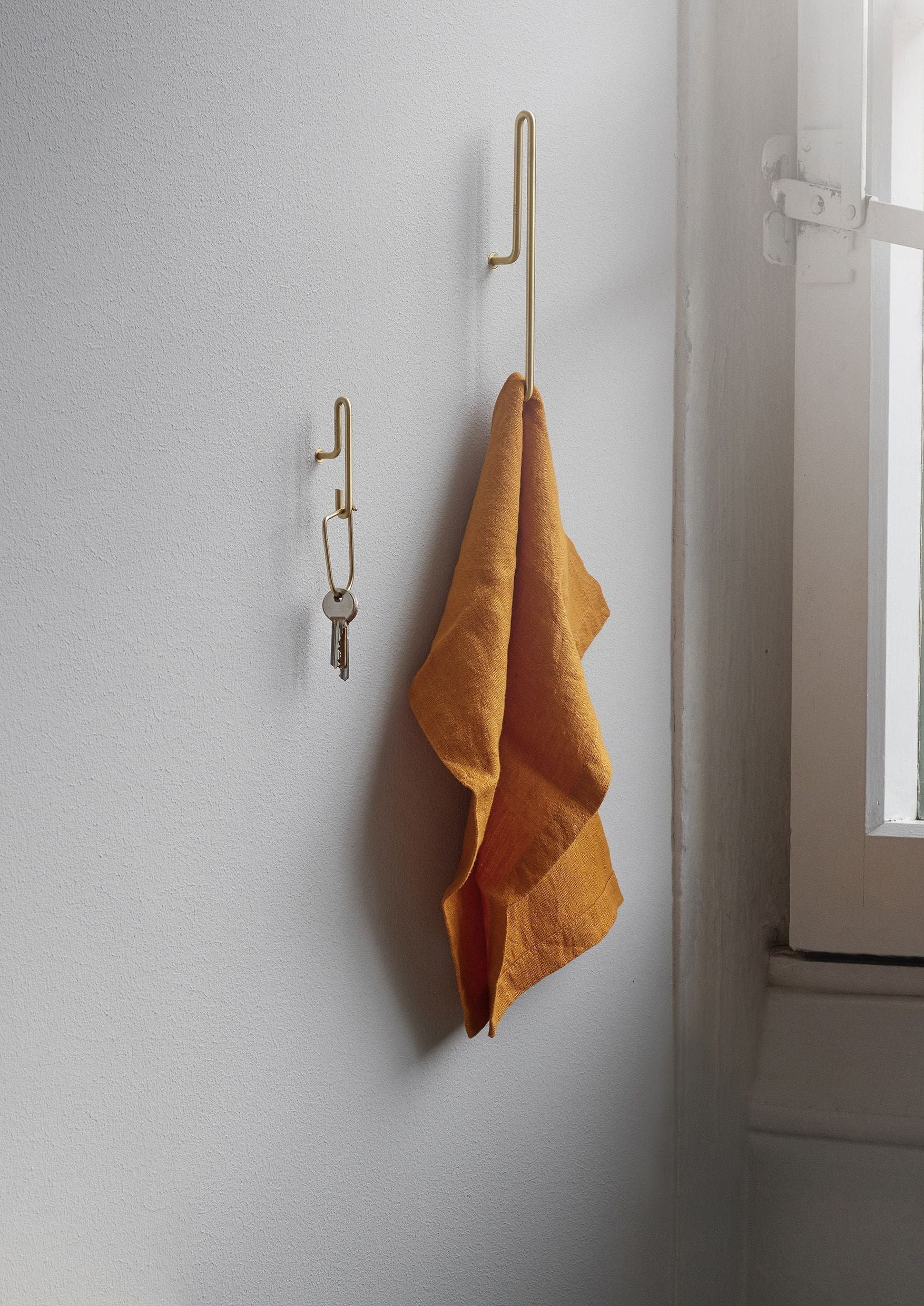 Moebe Wandhaken gro, Gold