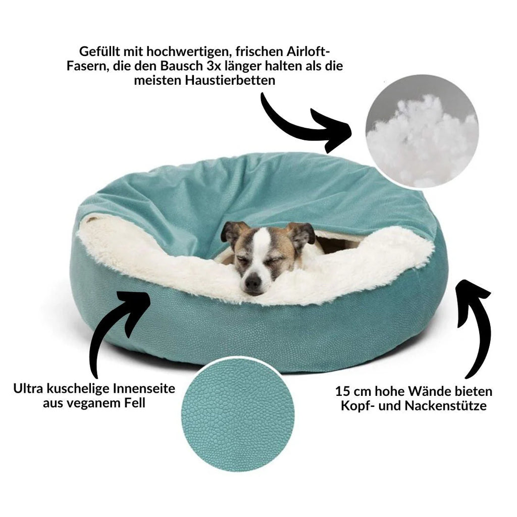 Gemütliche Hundehhle - Kuscheliger Rückzugsort für Ihren Liebling