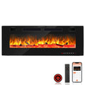 Camino elettrico da parete Sonnewelt, termostato regolabile 750W/1500W