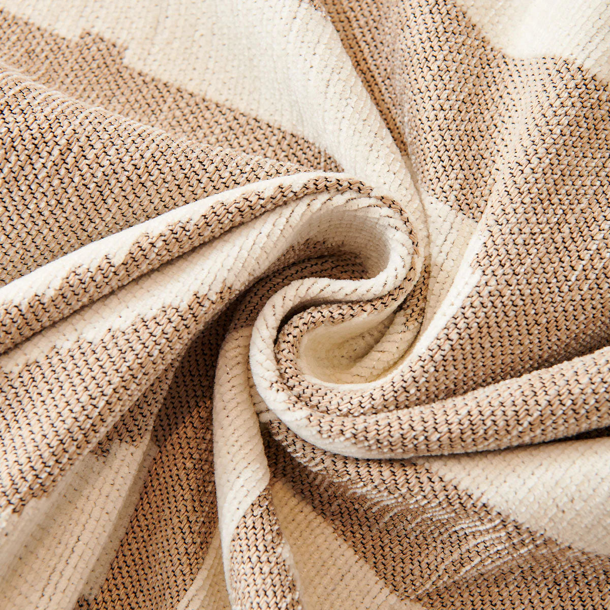 Copridivano Bohemien - Copertura Elegante per Divano in Marrone