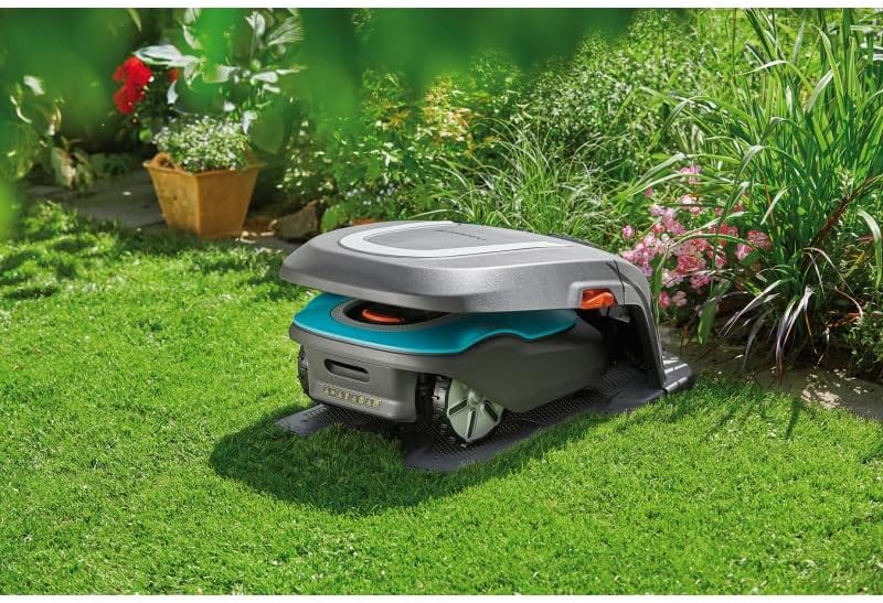 Gardena Original Garage per Robot rasaerba: Garage per tosaerba, protezione ottimale da sole e pioggia per robot rasaerba e stazione di ricarica (15020-20)