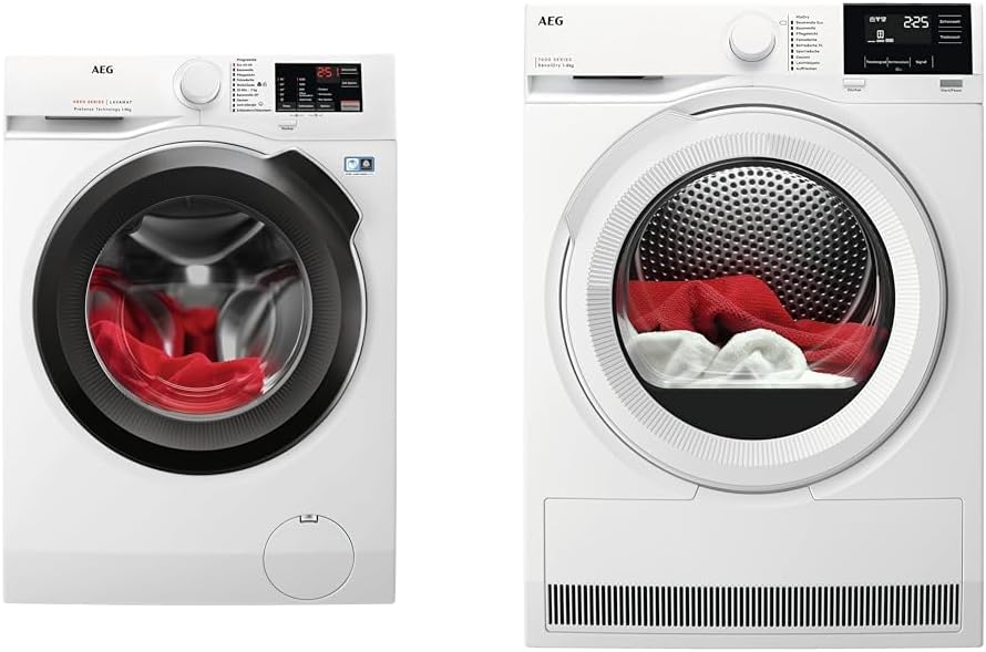 AEG L6AMZ48FL Waschmaschine / Serie 6000 mit ProSense / Mengenautomatik / 8,0 kg / 1400 U/min