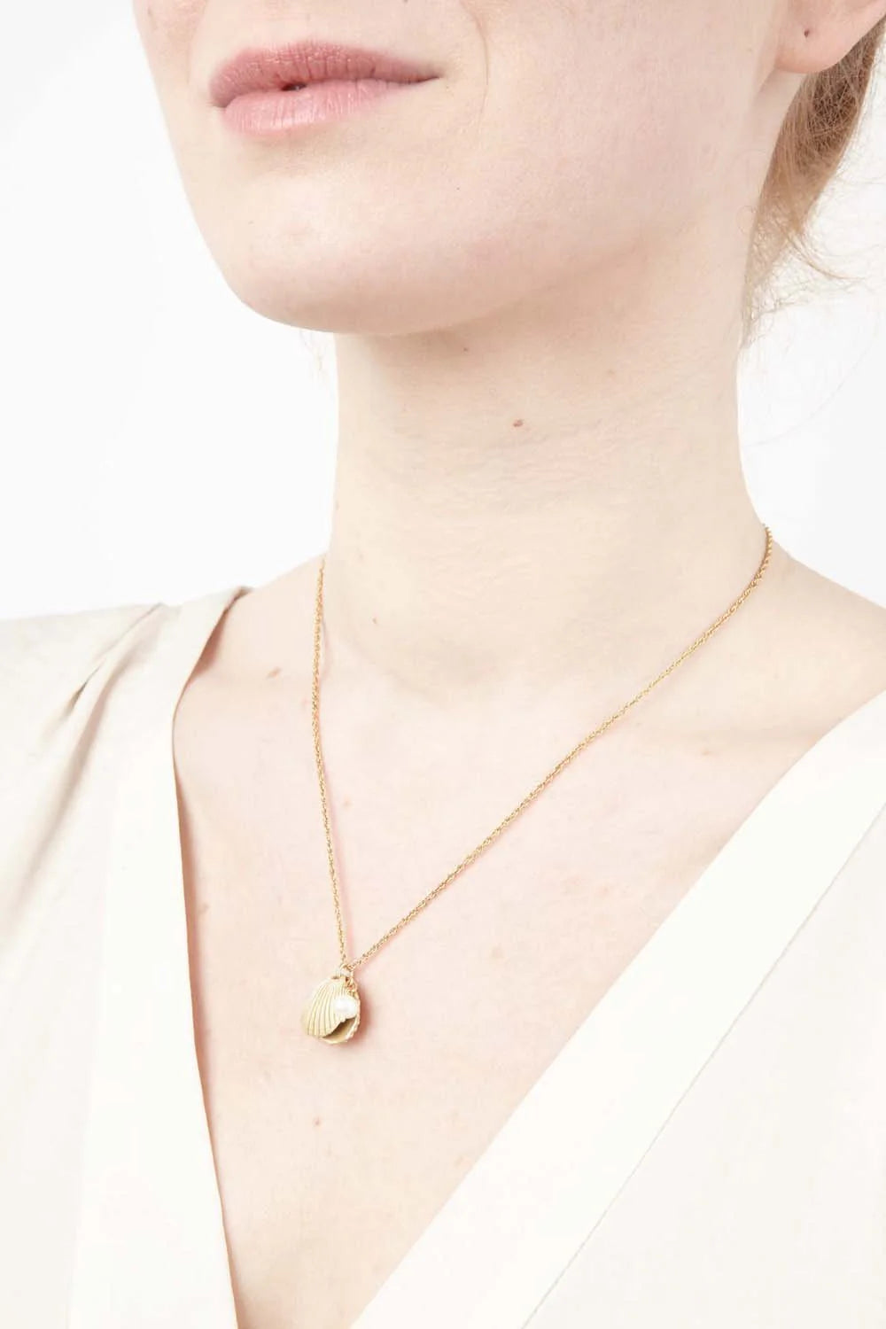 Herzmuschel - Kette mit Anhnger