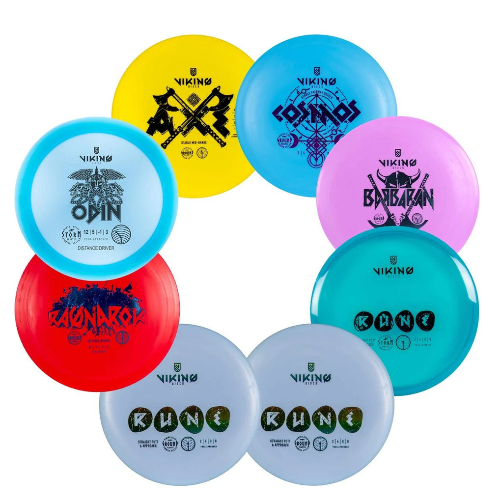 Viking Discs Set per principianti (8 dischi)