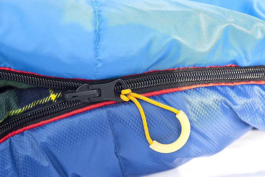 Alexika Tundra Plus Schlafsack,warm, bequem, rechteckig 3 Saison Deckenschlafsack für Erwachsene und Familien Outdoor Camping im niedrigen Temperaturen bis zu -2 C mit Kompressionsack,