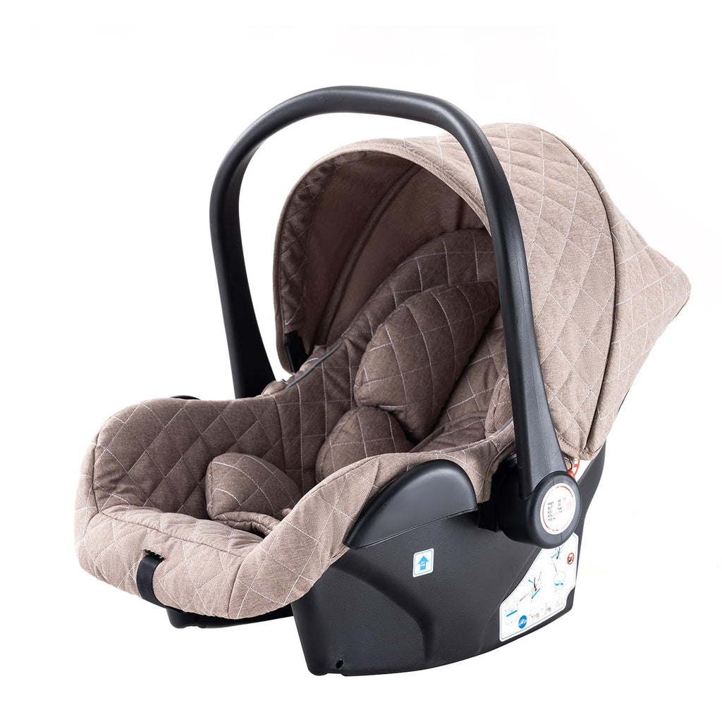 Shineey kinderwagen 3 in 1 Buggy Babybett Komplett Set Einem Klick Zusammenklappbarer Kinderwagen, 3 in 1 KombiKinderwagen Aluminiumrahmen für Neugeborene