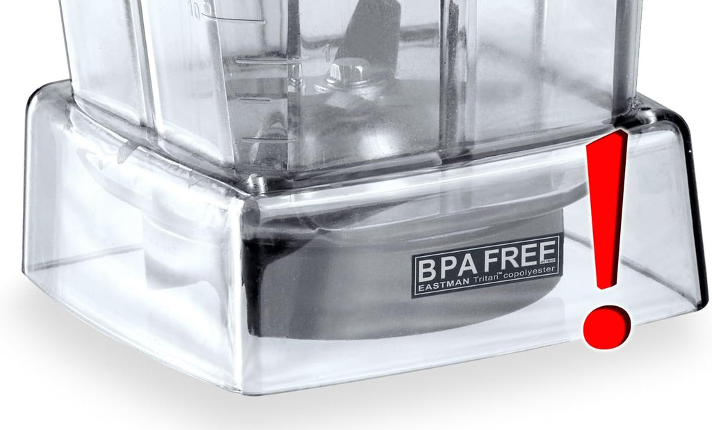 OmniBlend Frullatore 2L nero I Frullatore per smoothie con contenitore senza BPA e sistema a 6 lame in acciaio inox I Frullatore ideale per smoothie verdi I Frullatore da tavolo con motore da 3 CV