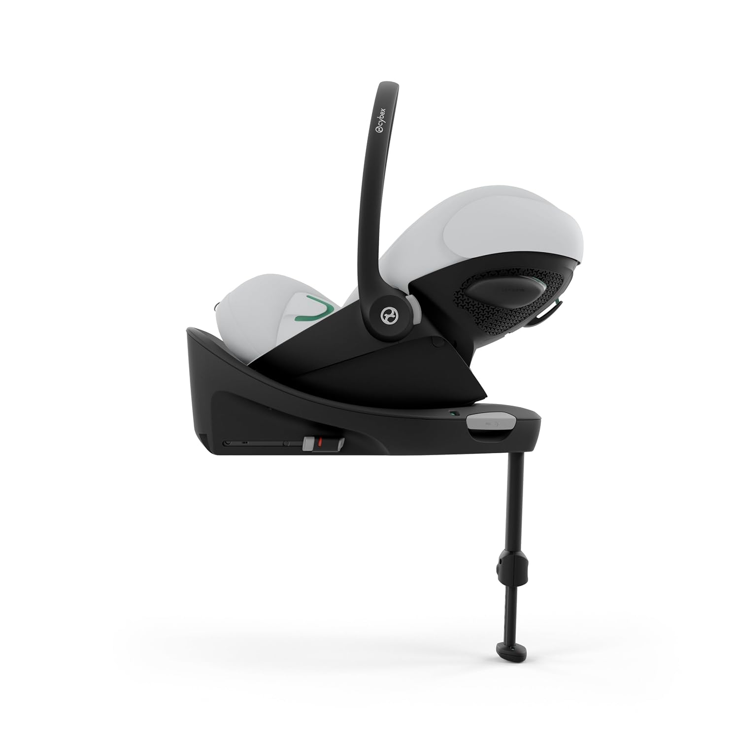 CYBEX Gold Seggiolino auto Cloud G i-Size Comfort, con riduttore per neonato, dalla nascita a circa 24 mesi, per bambini da 40 cm a 87 cm, max. 13 kg, Moon Black