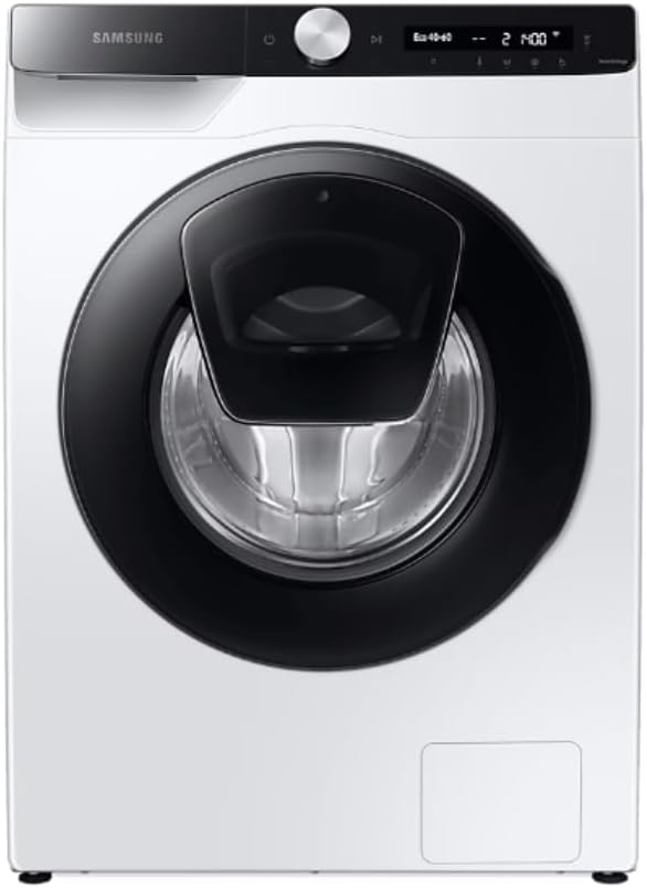 Samsung WW90T554AA Lavatrice a Carica Frontale 9 kg 1.400 Giri/Min, AddWash, Ecobubble, Vapore igienizzante, ECO5590 Classe efficienza energetica: A