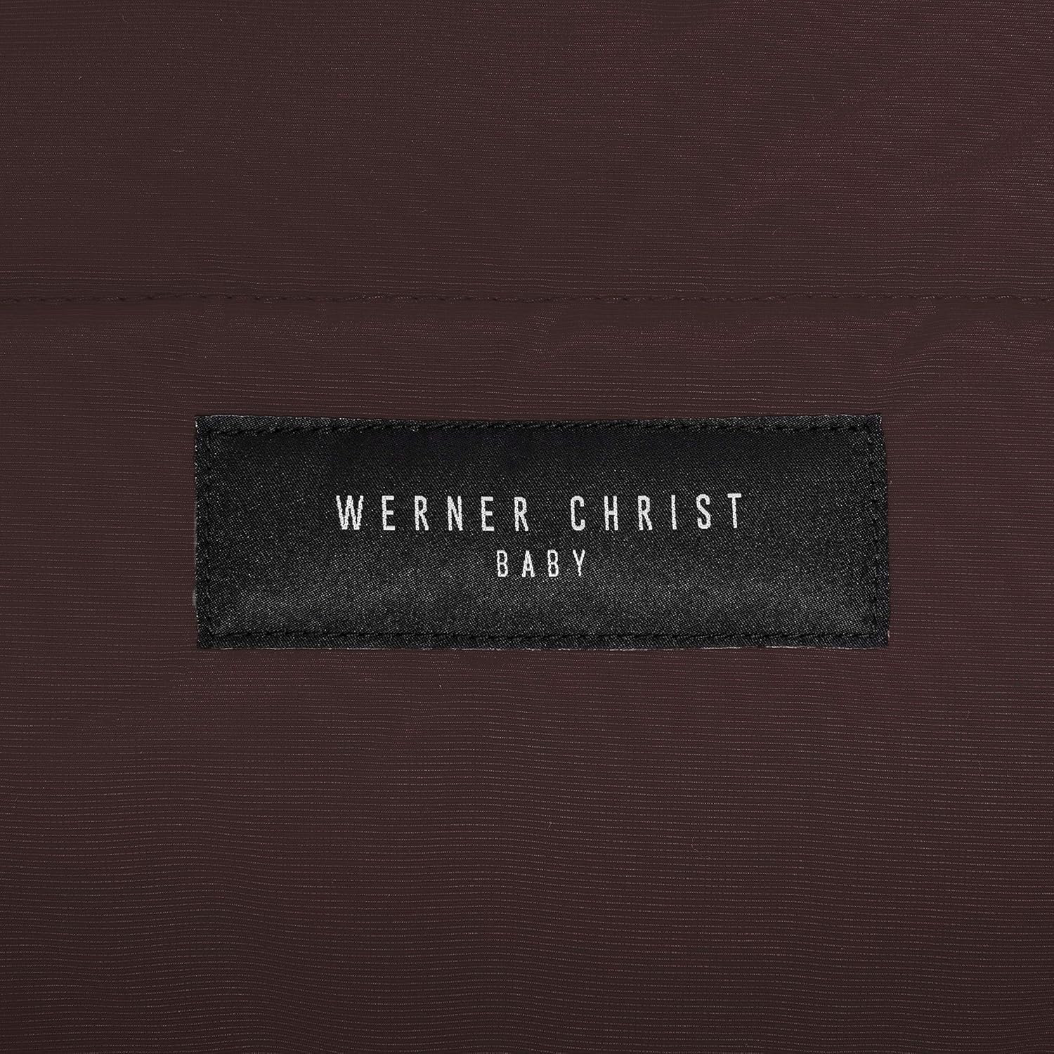WERNER CHRIST BABY, Kinderwagen-Fußsack CORTINA – Thermo Winterfußsack (Kinder ab 6 - bis 36 Monate), mit herausnehmbarer Lammfelleinlage, medizinisches Fell, in Black (schwarz)