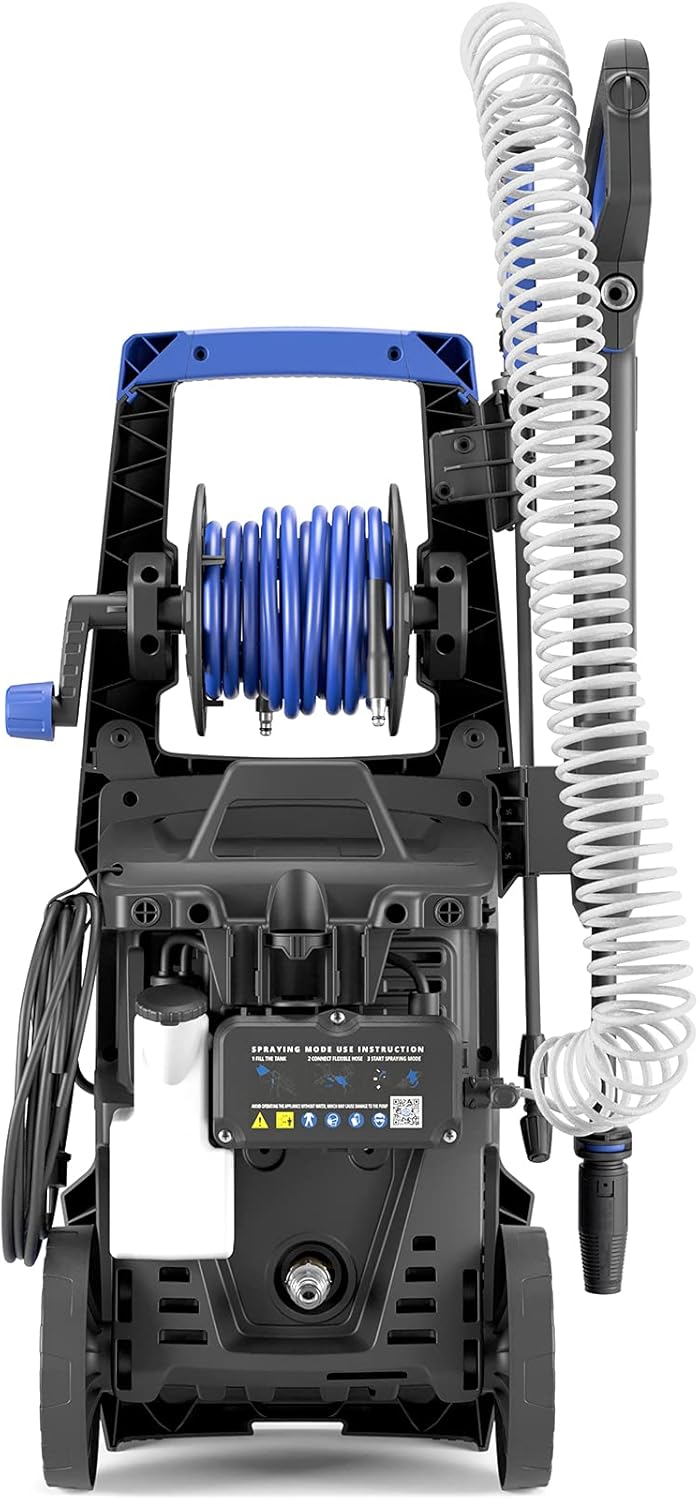 Idropulitrice AR Blue Clean e-4 TWINFLOW con sistema Dualtech (2500 W, 150 bar, 810 l/h)