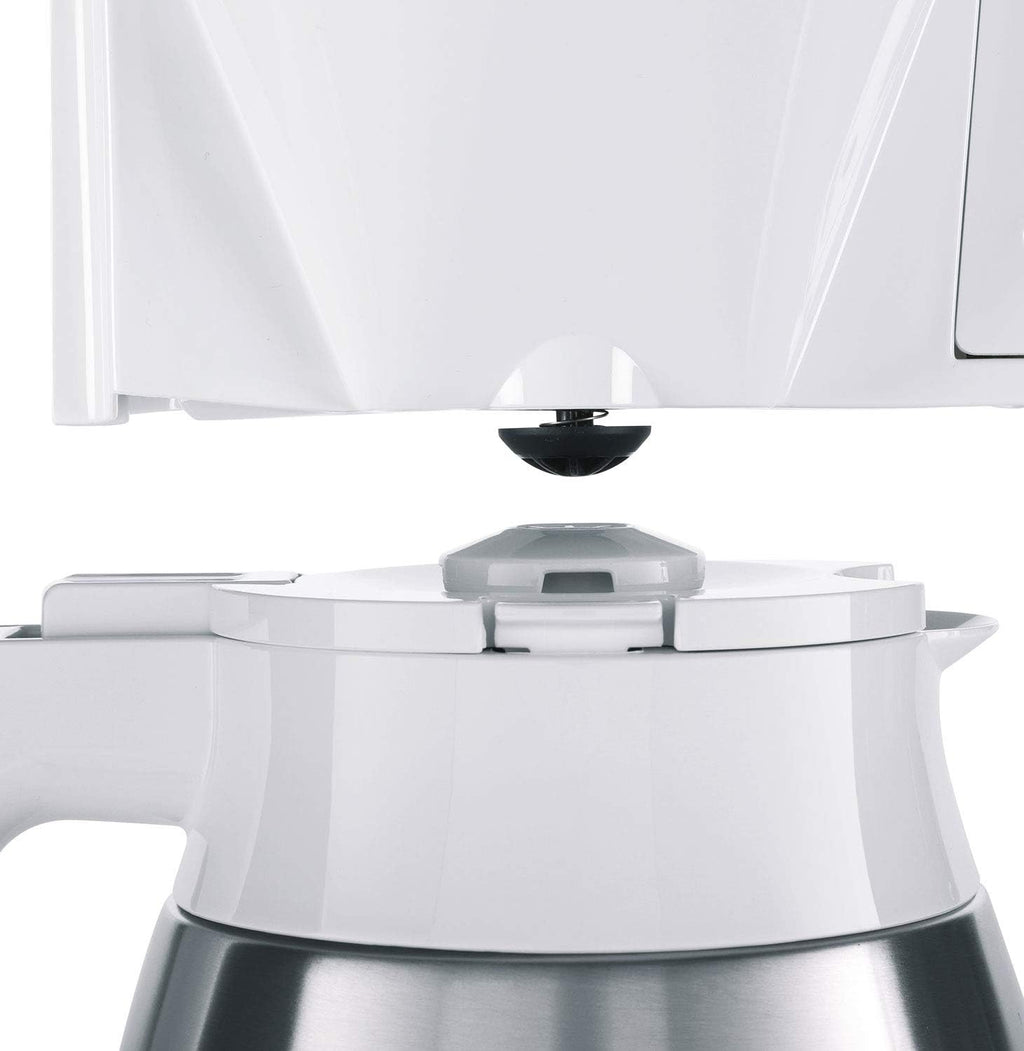 Melitta Look Perfection - Macchina da caffè con filtro - con caraffa termica - sistema antigoccia - 10 tazze - Nera (1025-16)