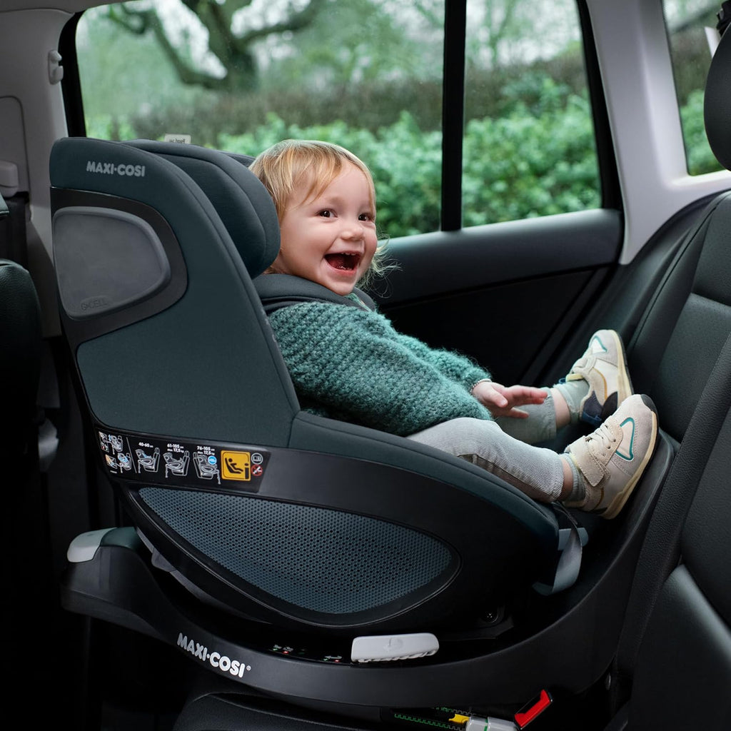 Maxi-Cosi Pearl 360 i-Size baby autositz, autositz 360 grad drehbar, 3 Monate - 4 Jahre (61-105 cm), Drehung mit nur einer Hand, ClimaFlow, Easy-In-Gurt, G-CELL, Authentic Black