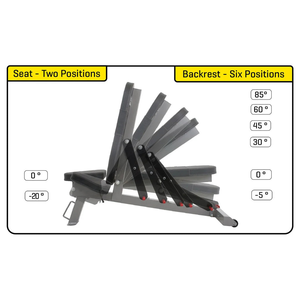 MX Select MX Bench verstellbare Hantelbank