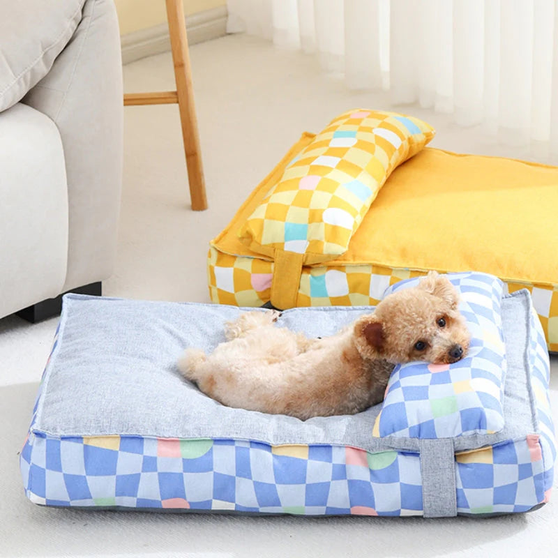 DreamCuddle – Cuccia premium imbottita per cani e gatti