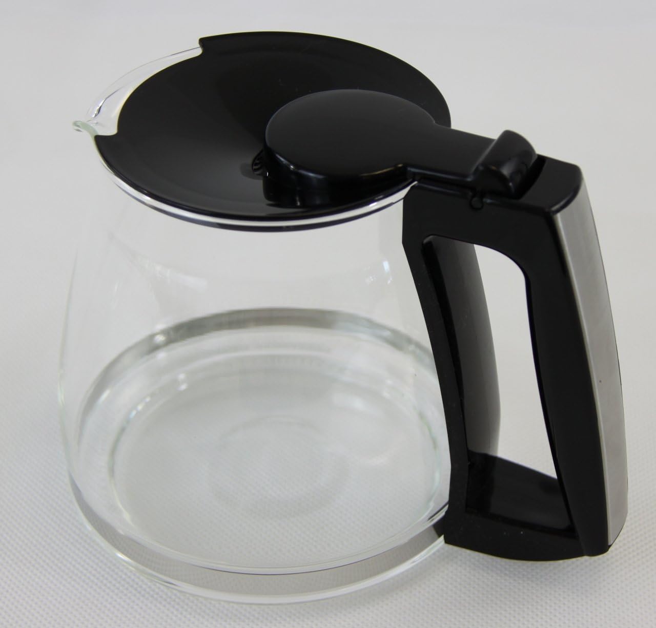 Melitta Optima Timer – Macchina da caffè con timer, macchina da caffè americano con caraffa in vetro e serbatoio dell'acqua rimovibile, per un massimo di 8 tazze di caffè, nero