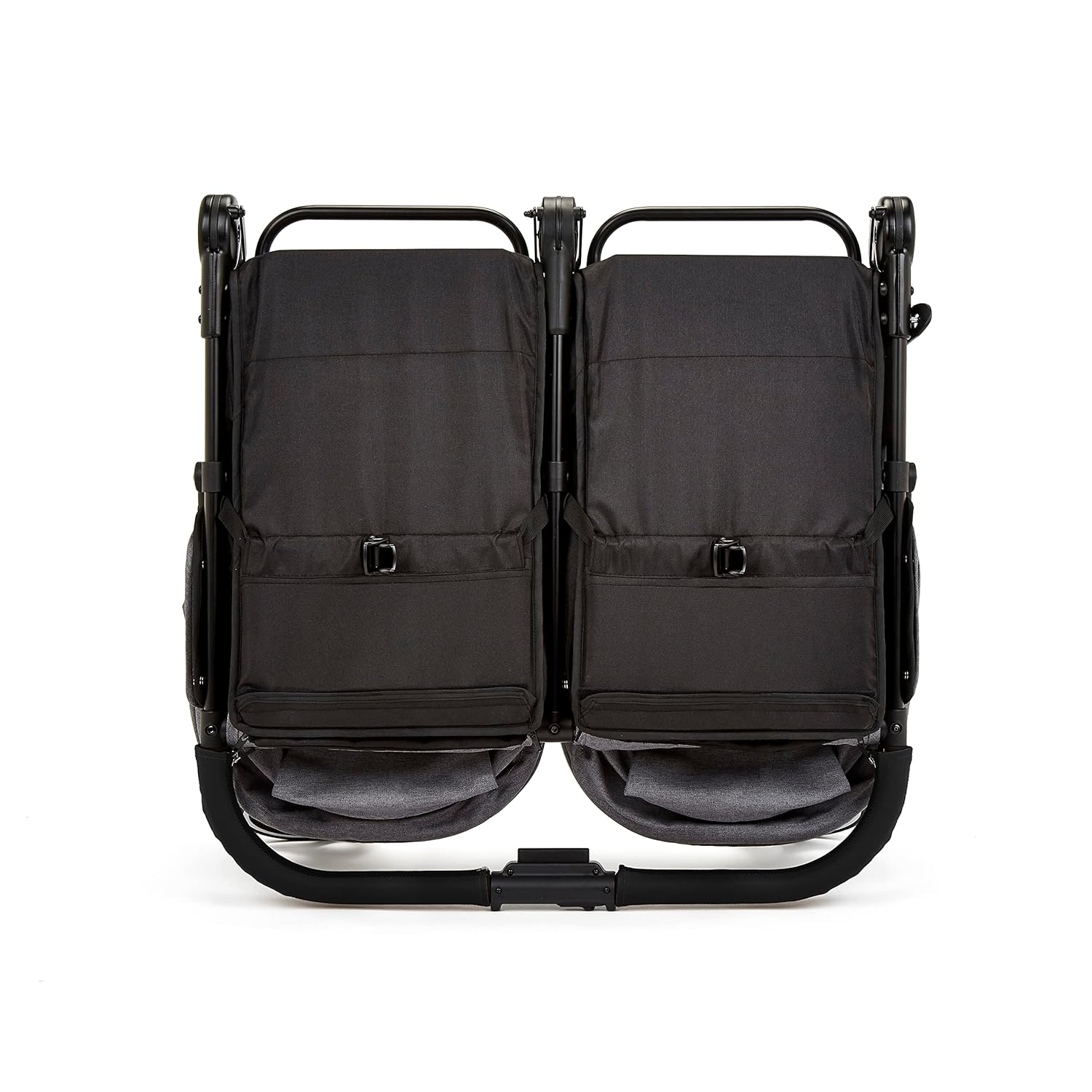Venus Max Doppel kinderwagen - adatto dalla nascita fino a 15 kg (circa 3 anni), passeggino doppio compatto, leggero, pieghevole, inclusi parapioggia e coprigambe (Biscuit)