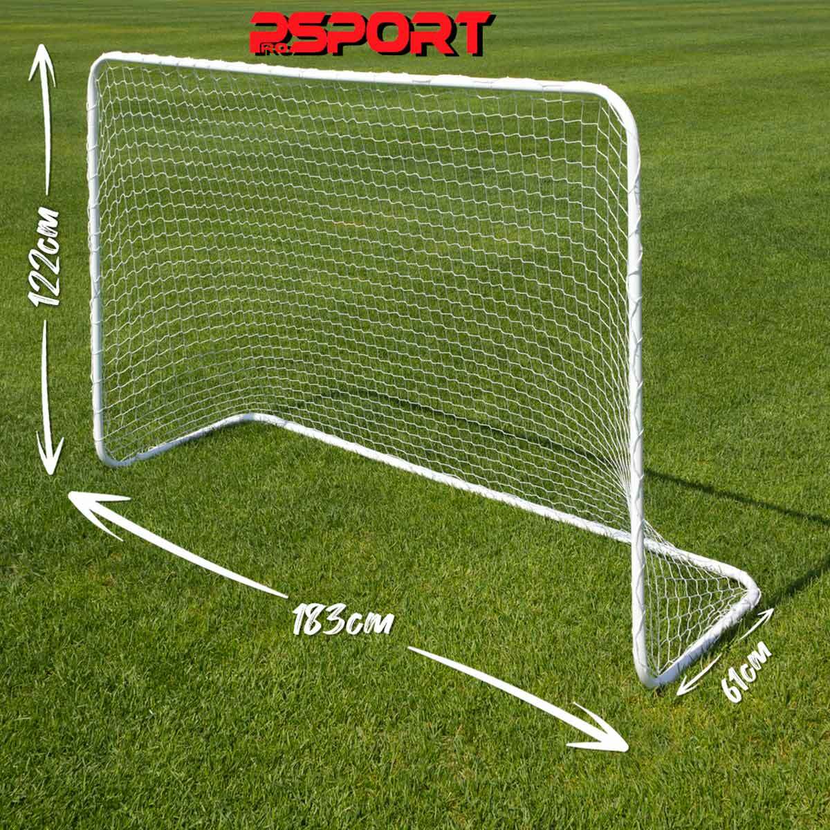Prosport 2x Fuballtor Basic 183 x 122 x 61 cm