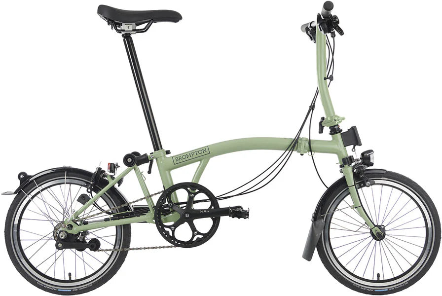 C Line Explore - Manubrio basso - Matcha Green