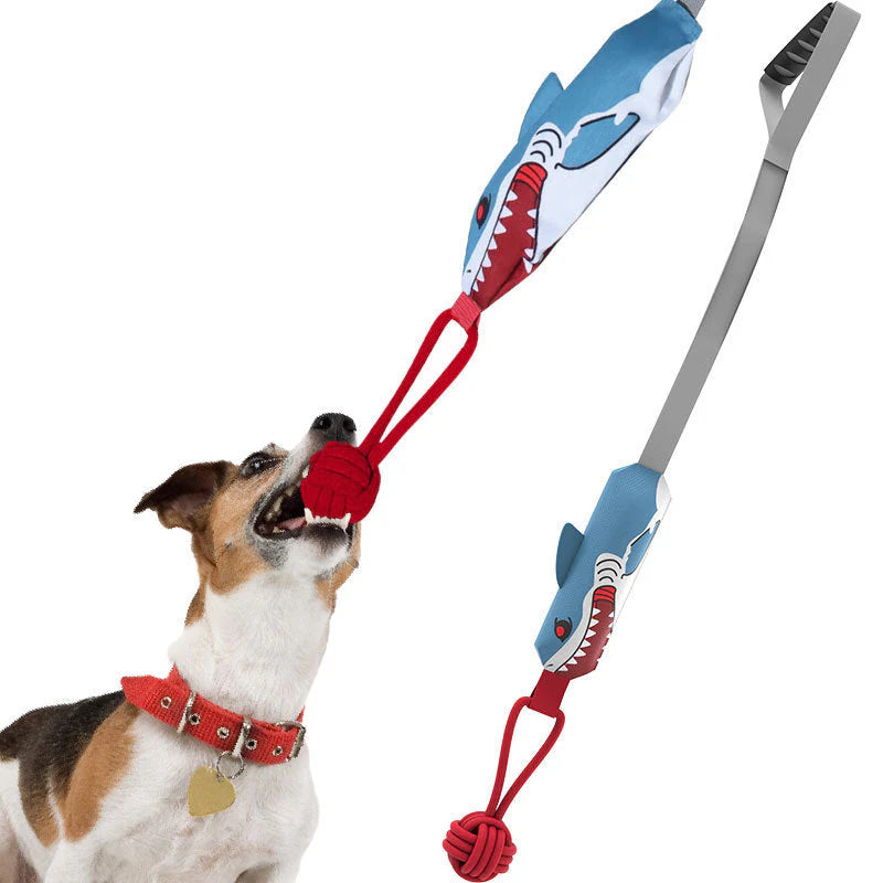 FetchRope - Robustes Wurf- und Zerrspielzeug für aktive Hunde