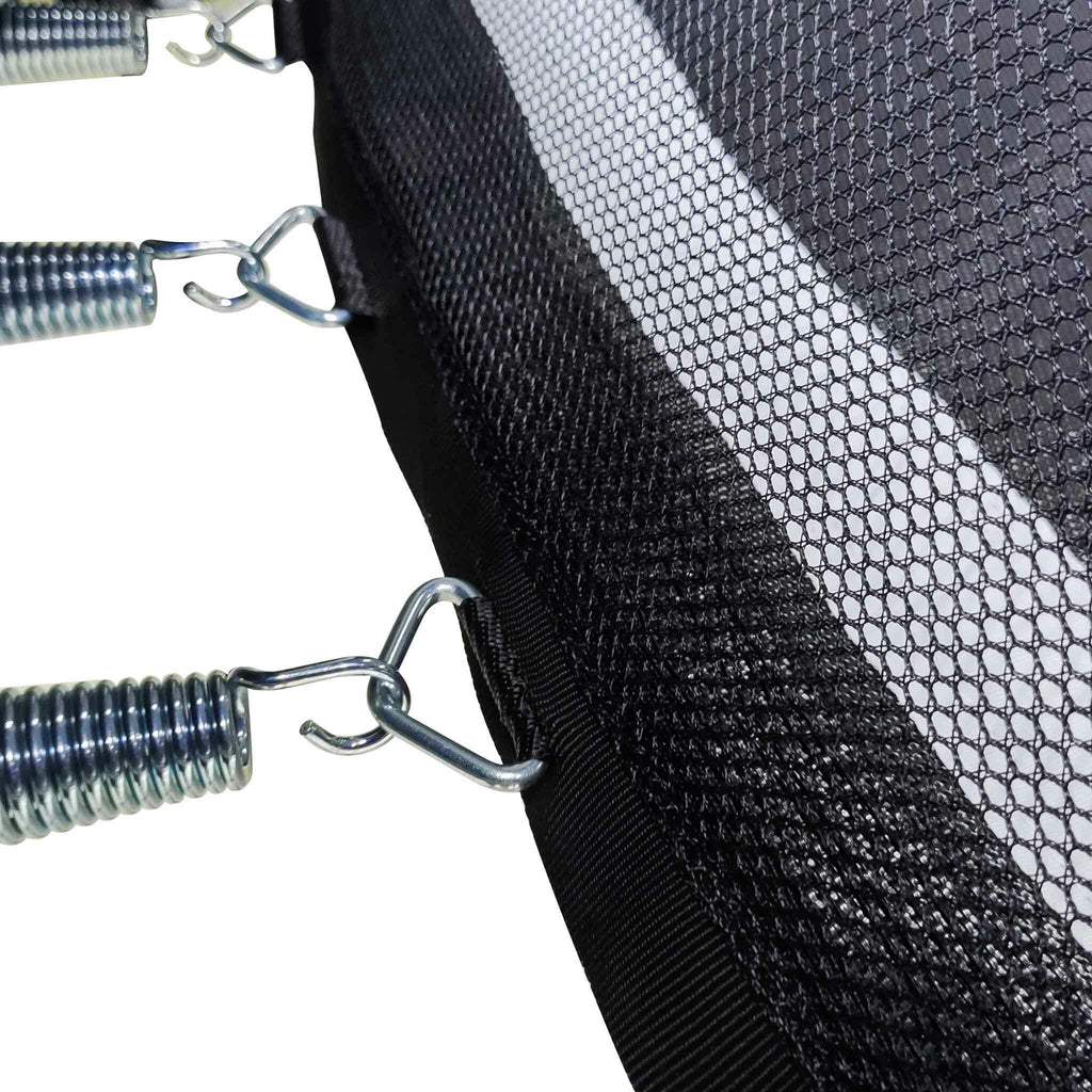 Stratos Trampolin 427cm mit Sicherheitsnetz, Premium Black Line