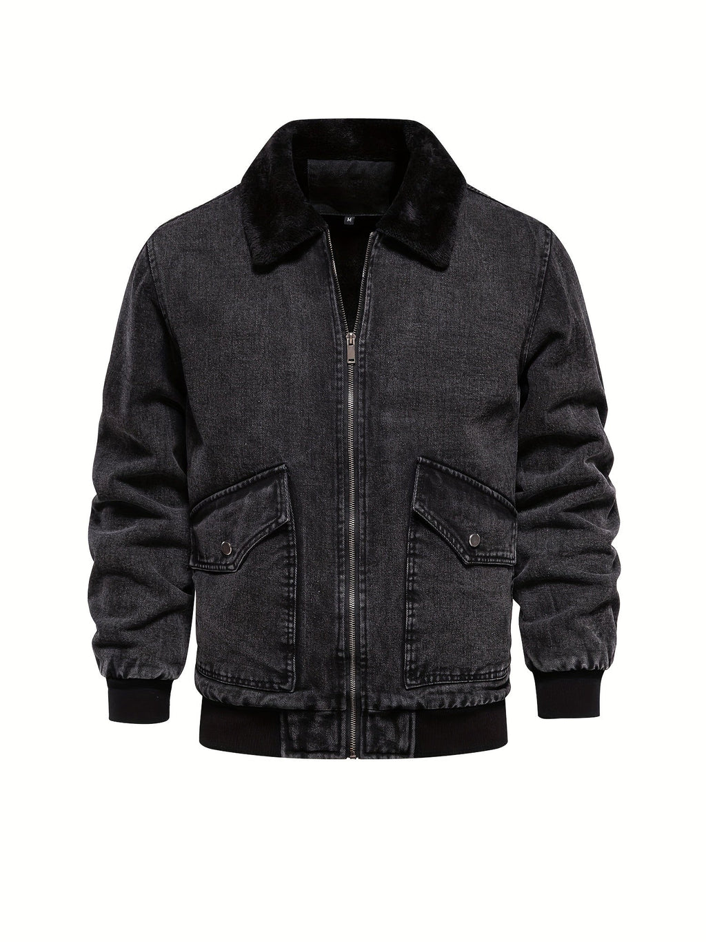 Lucas - Giacca in denim-pile da uomo
