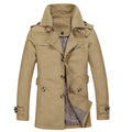 Elegante trench per uomo