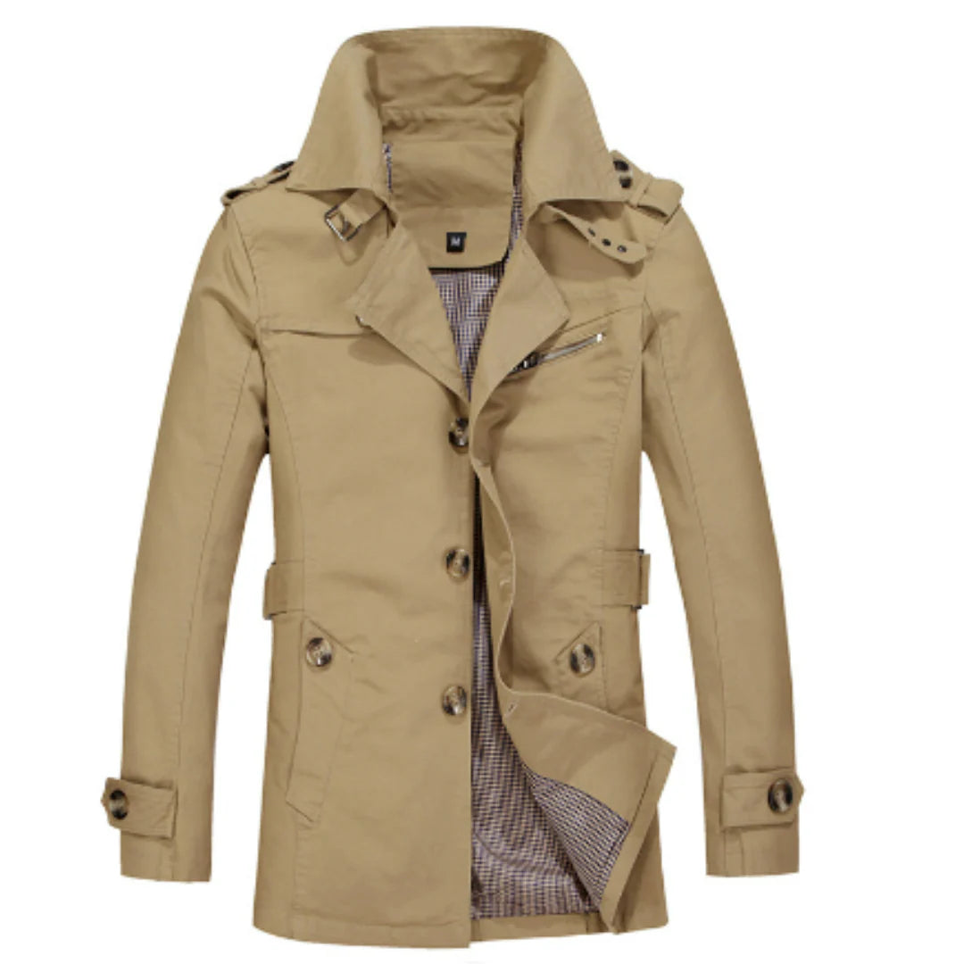 Elegante trench per uomo