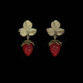 Strawberry - Orecchini a lobo piccoli