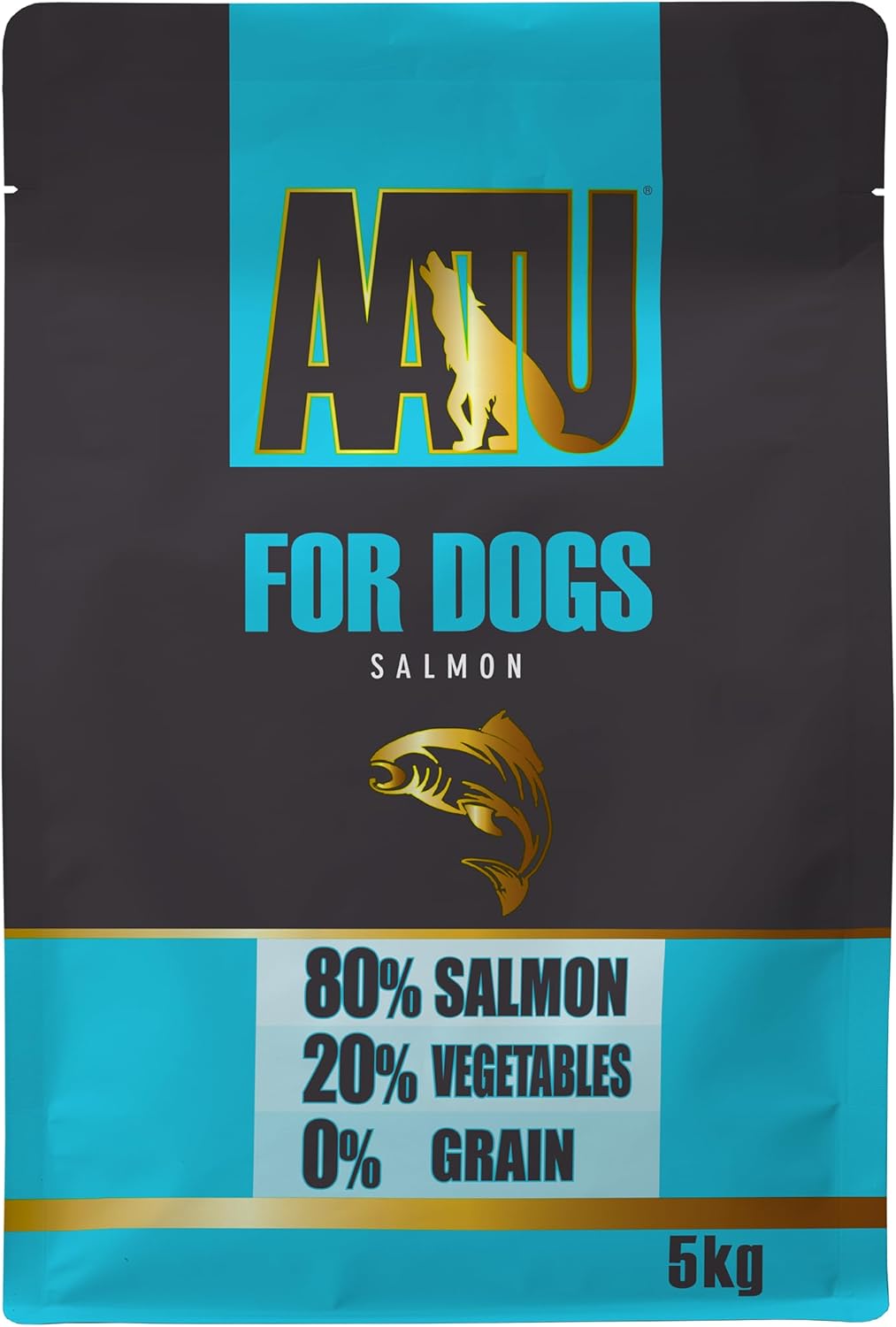 AATU Trockenfutter für Hunde, 80/20 Hundetrockenfutter mit Hühnerfleisch, Hundefutter Getreidefrei mit Hohem Proteingehalt, Natürliche Tiernahrung für Ausgewachsene Hunde Aller Rassen, 1,5 kg
