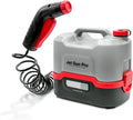 Errecom Jet Gun PRO, Tragbarer Akku-Hochdruckreiniger, 8-L-Wasserbehälter, 3-m-Spiralschlauch, Gewicht 2,1 Kg