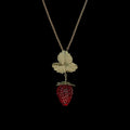 Fragola - Collana con perle grandi